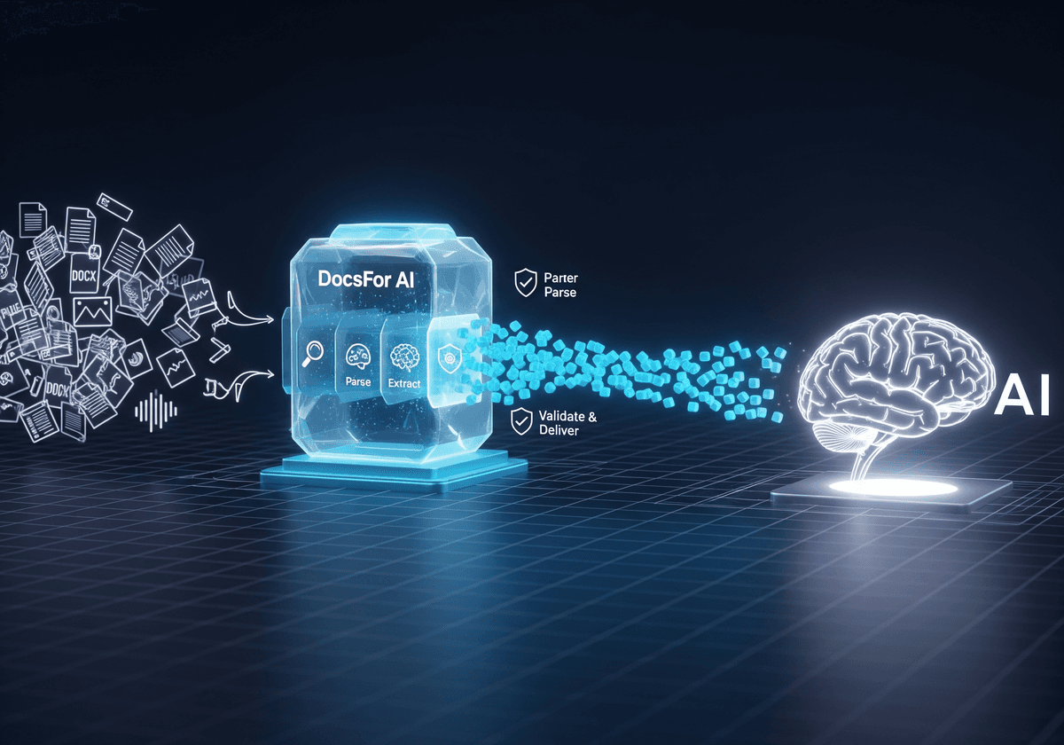 Proceso de extracción de datos de documentos